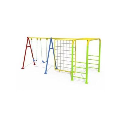 MYTS Monkeyclimbing and hanging Bars and swing with basket ball net